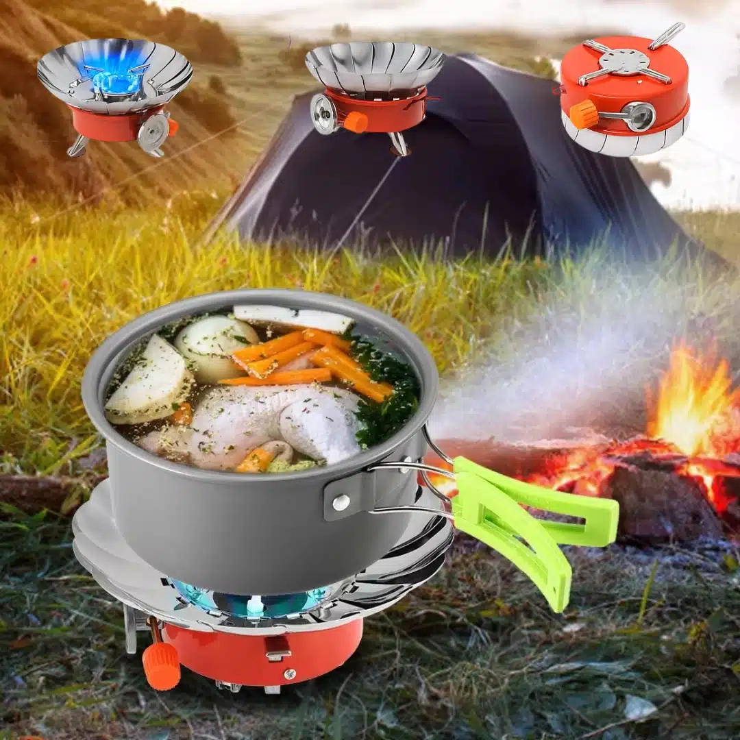 ქარგამძლე კემპინგ გაზქურა