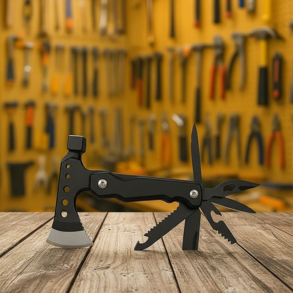 მულტი ფუნქციური მინი ნაჯახი & ჩაქუჩი